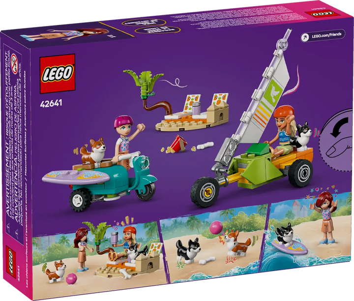 Lego® Friends Surfing Dogs and Scooter Adventure