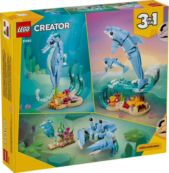 LEGO® Creator 3 in 1 Sea Animals: Beautiful Dolphins