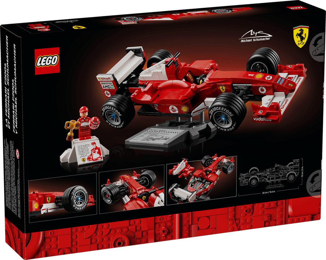 Lego® Icons Ferrari F2004 &amp; Michael Schumacher
