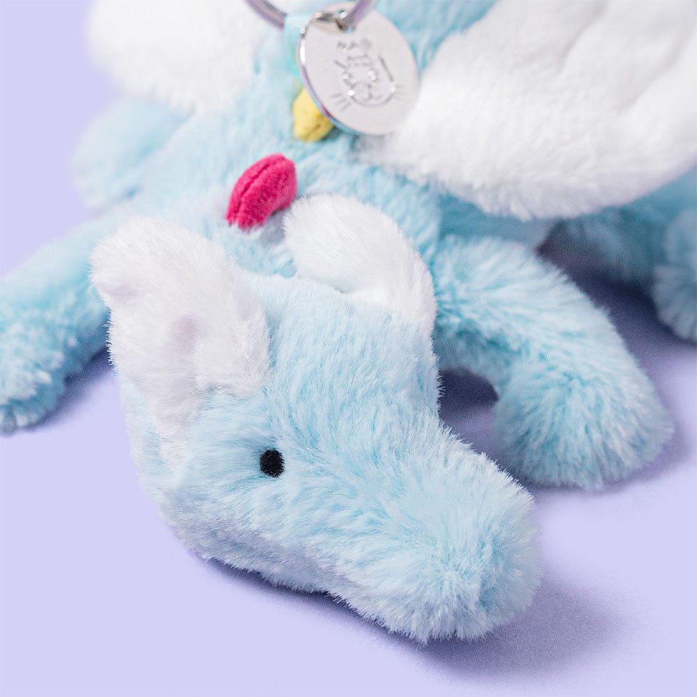 Jellycat Sky Dragon Bag Charm Charm - LIMIT OF ONE PER CUSTOMER
