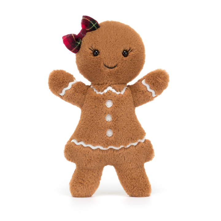 Jellycat Jolly Gingerbread Ruby - LIMIT ONE PER CUSTOMER