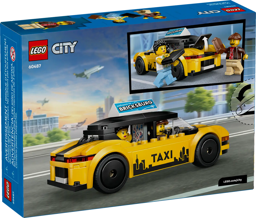 LEGO® City Yellow Taxi