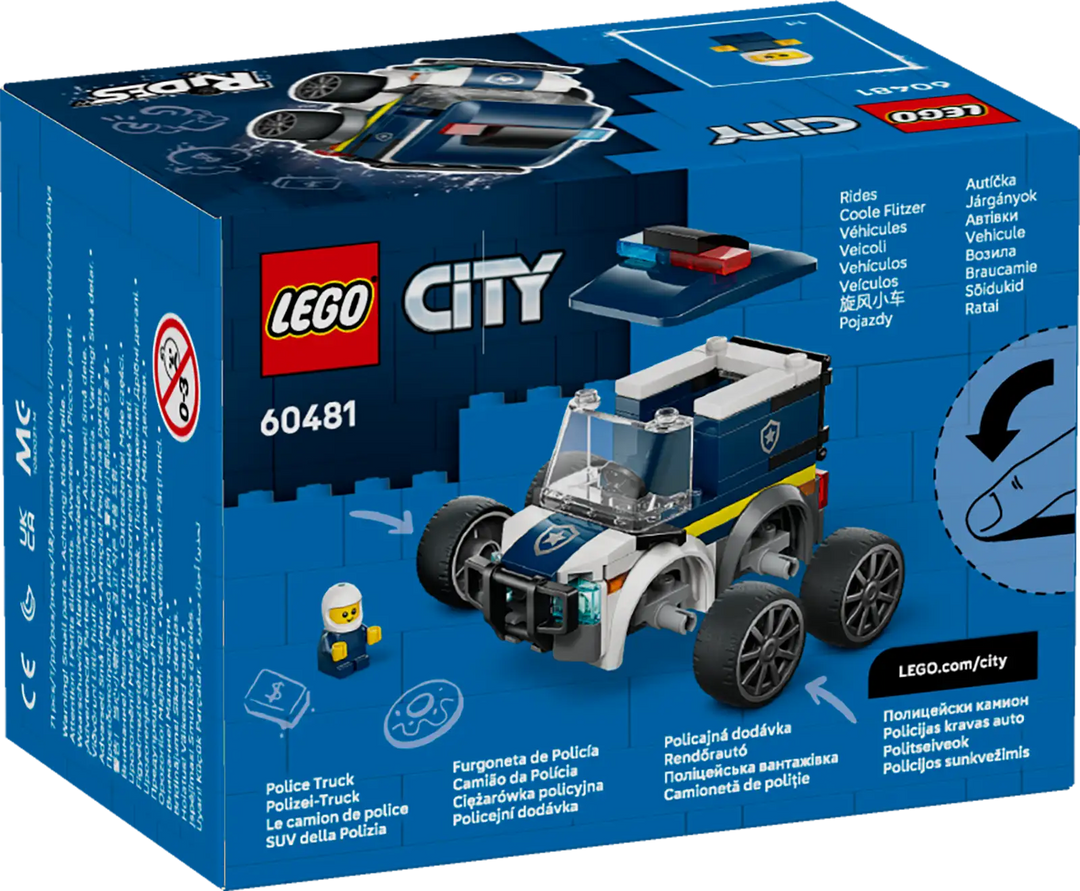 LEGO® City Rides – Police Truck