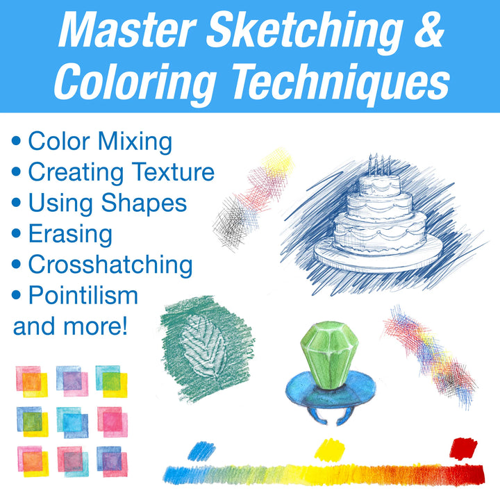 A Complete Step By Step Beginners Guide to Colour Pencil Art