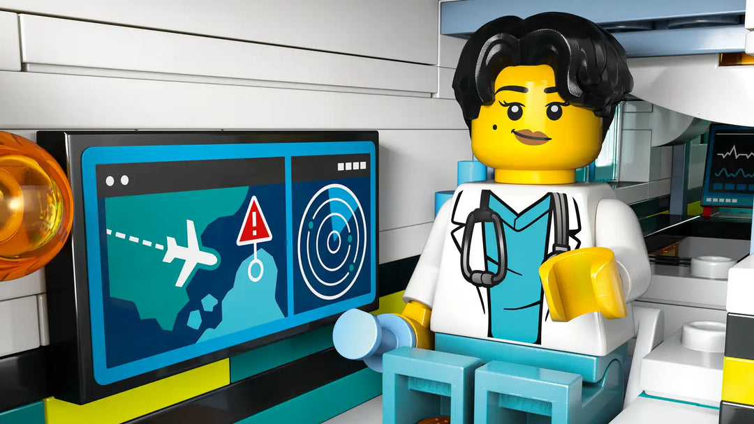 LEGO® City Emergency Air Ambulance Airplane