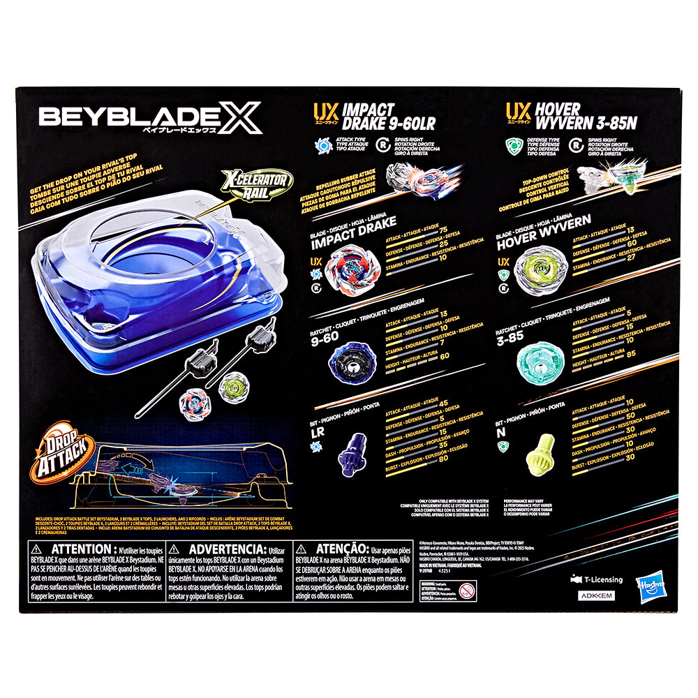 Beyblade X - Drop Attack Battle Set