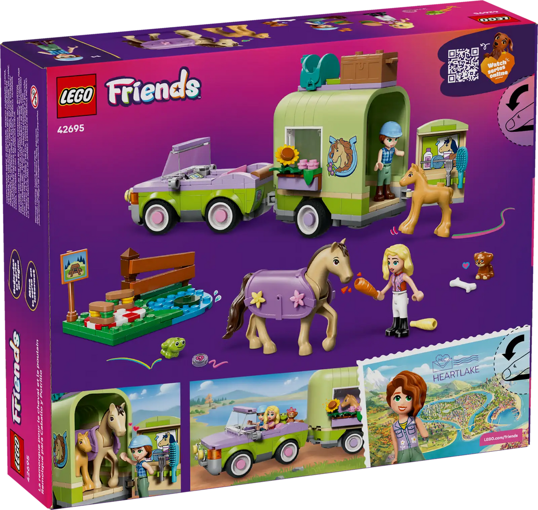 Lego® Friends Horse &amp; Baby Foal Trailer