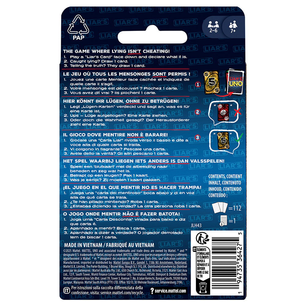 UNO Liar&
