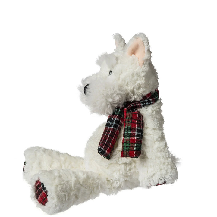 Mary Meyer Marshmallow Zoo Scottie Dog W/Scarf