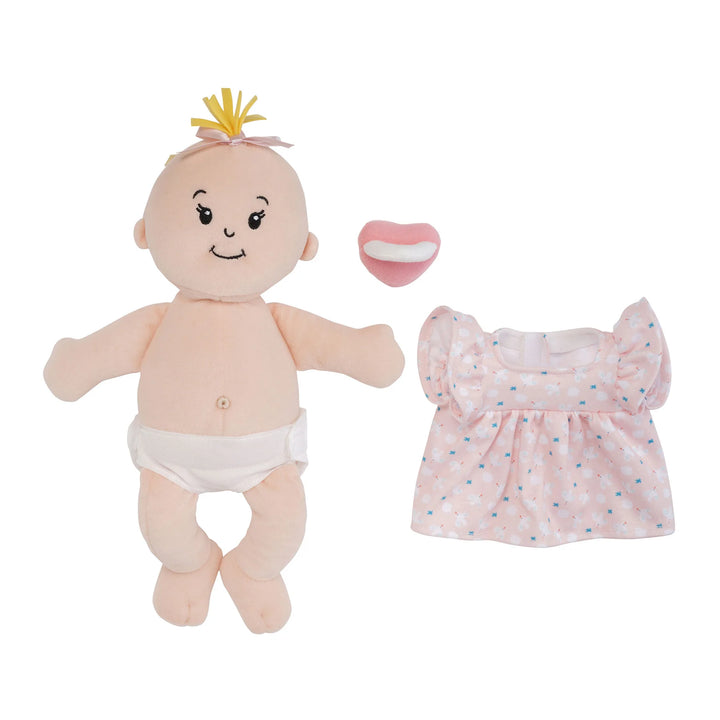 Love, Stella Wee Baby Stella Peach Doll With Blonde Tuft