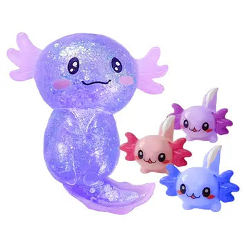 Zorbitz Squishy Axolotl w/Babies Inside
