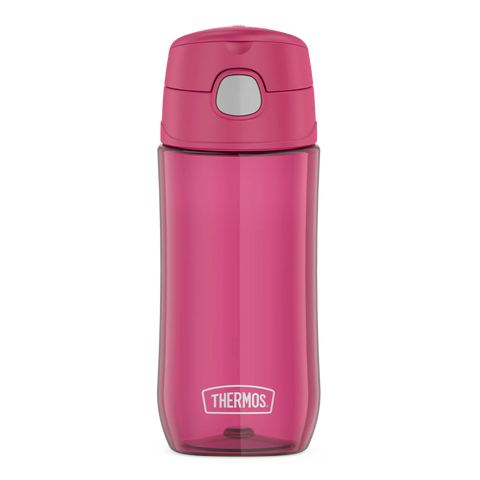 Thermos 16oz Plastic Kids Water Bottle - Raspberry