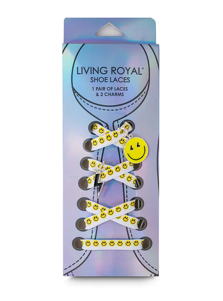 Bolt Happy Shoe Laces & Charm Set