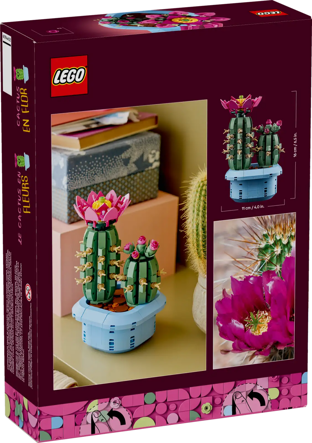 LEGO® Botanicals Flowering Cactus