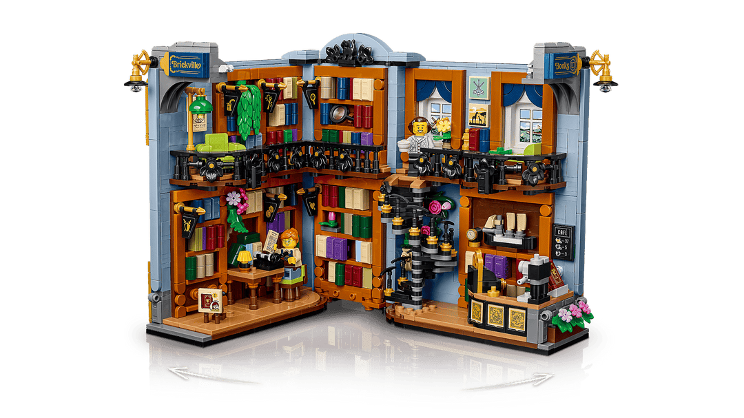 Lego® Icons Bookstore: Book Nook