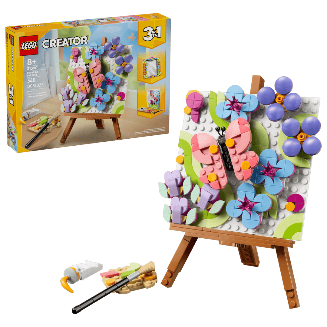 LEGO® Creator 3 in 1 Floral Art Decor Painting