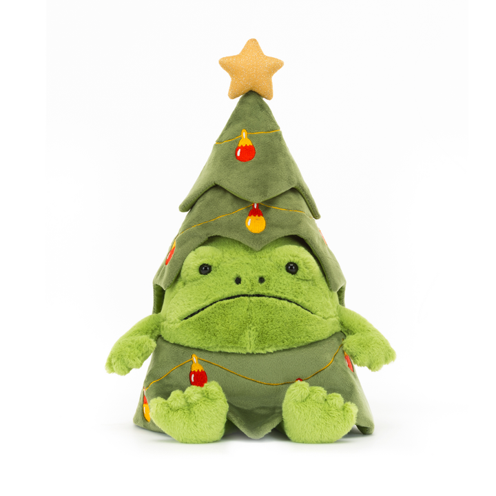 Jellycat Christmas Tree Ricky Rain Frog - LIMIT ONE PER CUSTOMER
