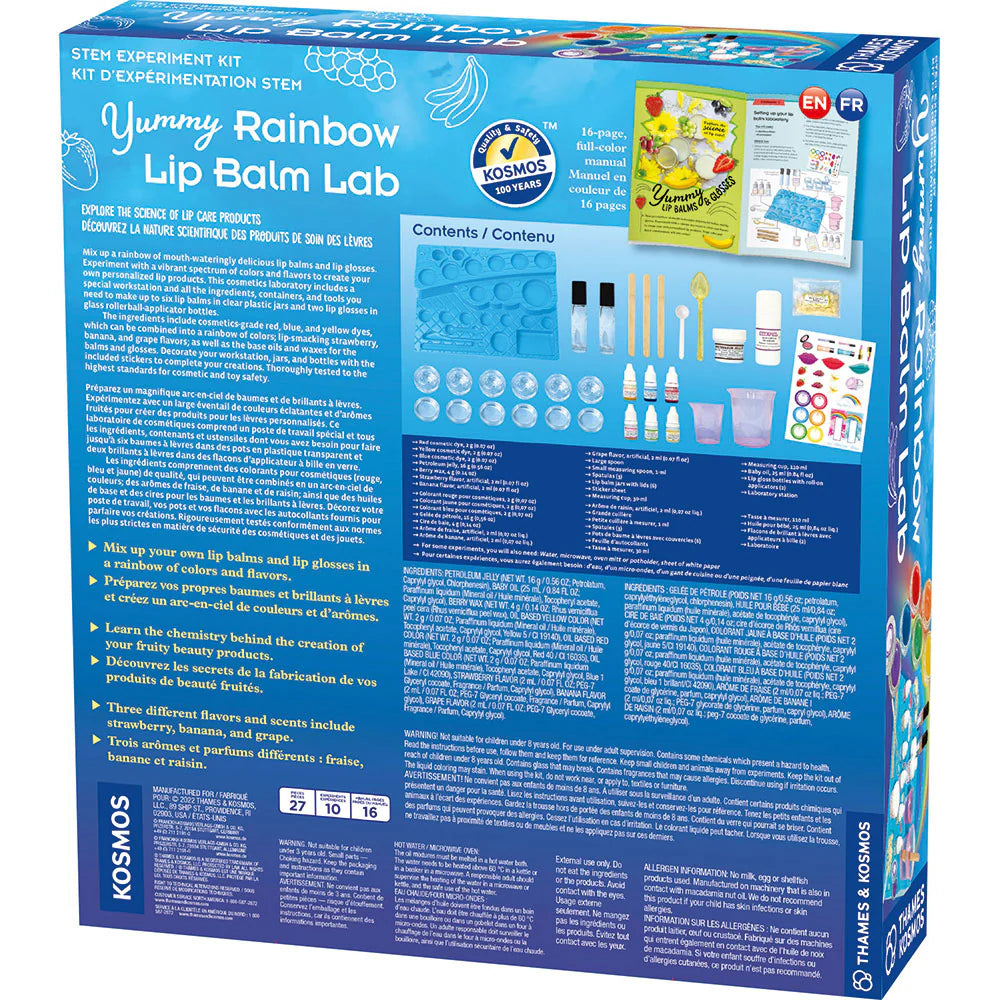 Yummy Rainbow Lip Balm Lab