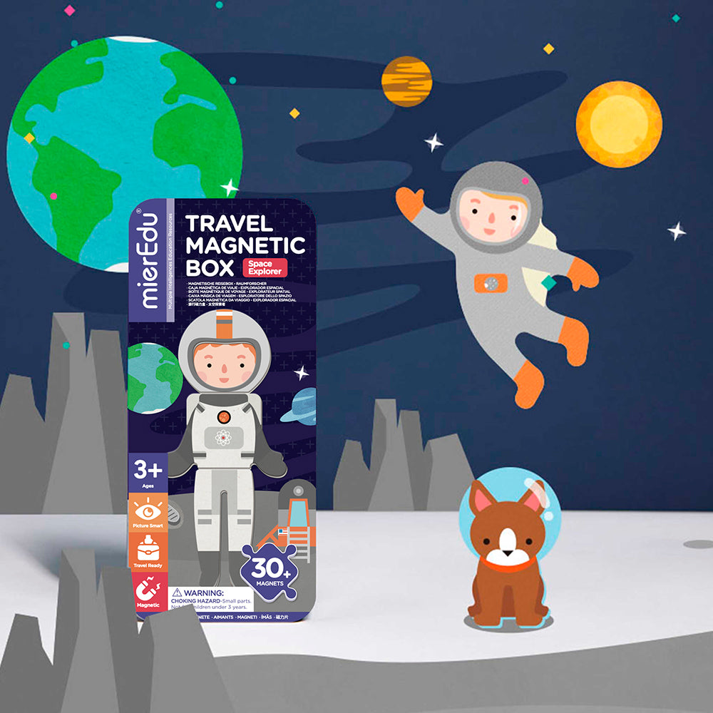 MierEdu - Magnetic Puzzle Box-Space Adventurers