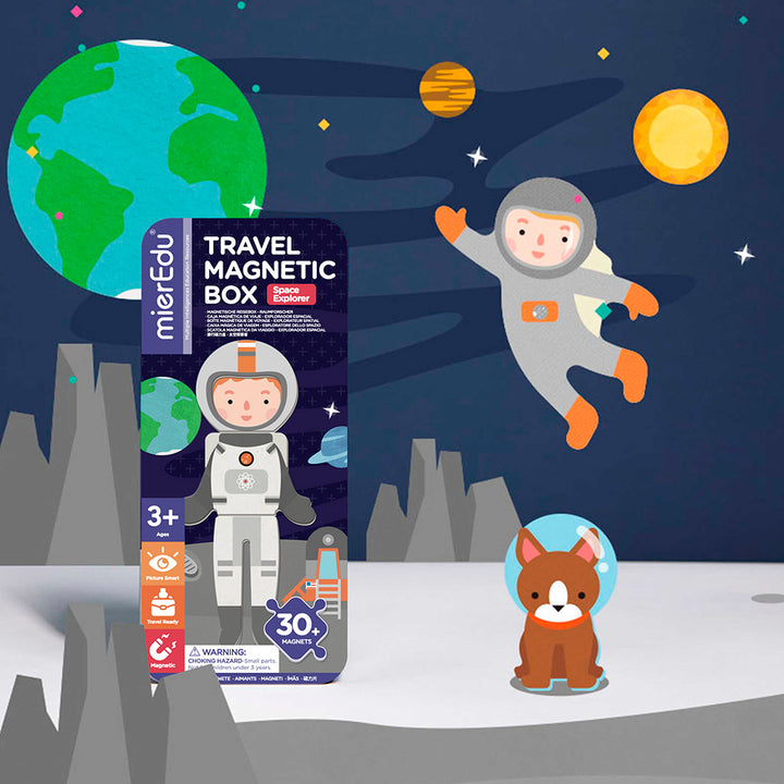MierEdu - Magnetic Puzzle Box-Space Adventurers