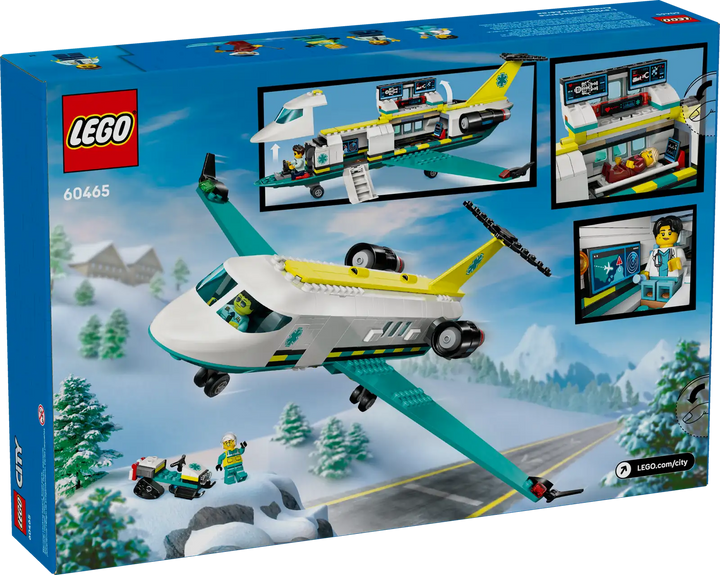 LEGO® City Emergency Air Ambulance Airplane
