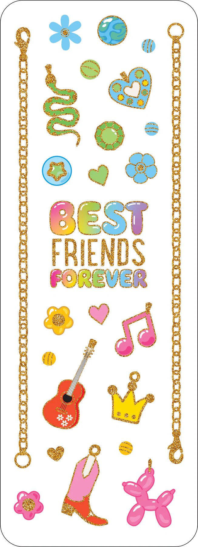 Friendship Bracelets Sticker Set
