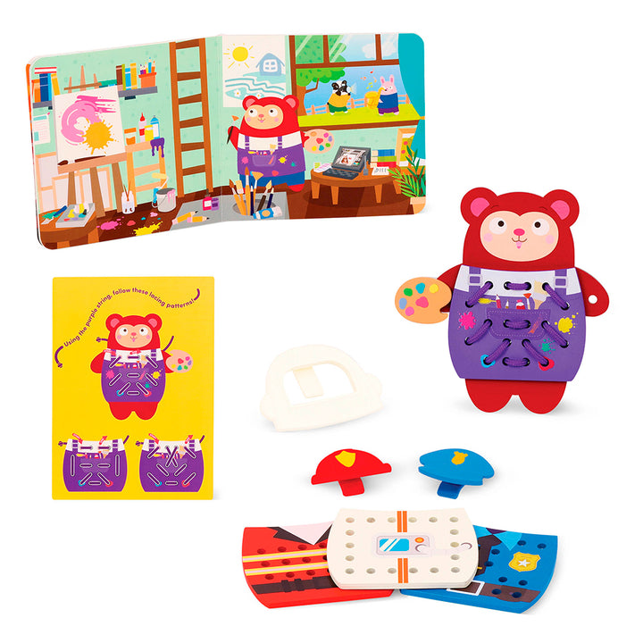 Battat Education - Lace Up & Learn Animals