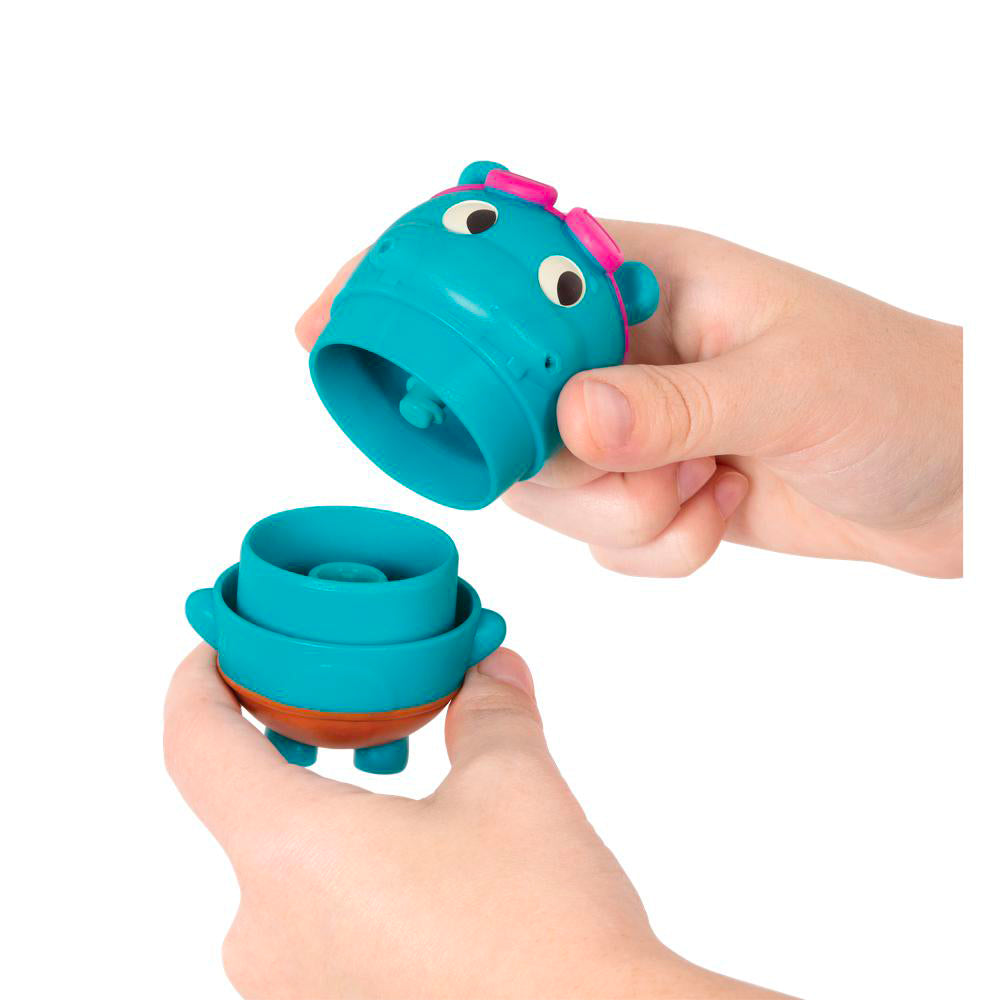 B. - Pull & Go Rider with Hippo