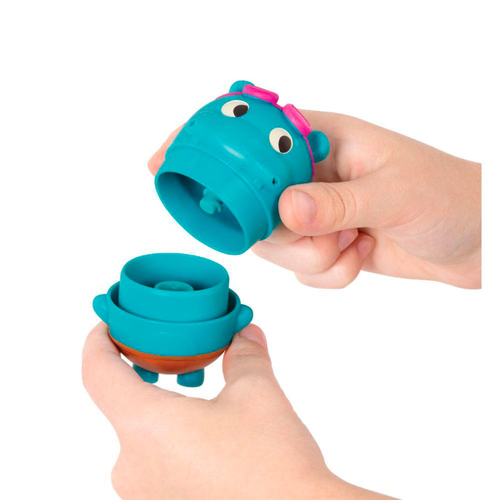 B. - Pull & Go Rider with Hippo