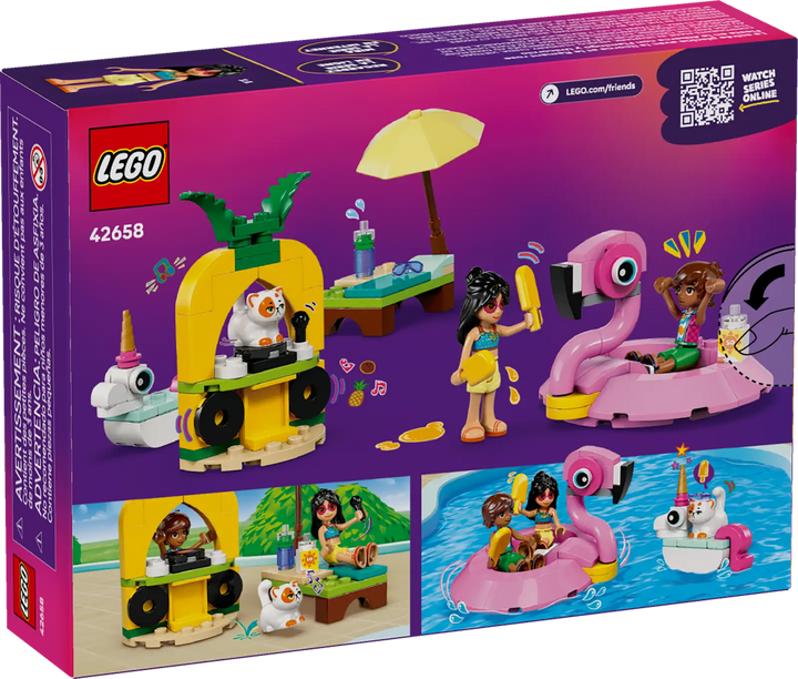LEGO® Friends Unicorn & Flamingo Pool Party