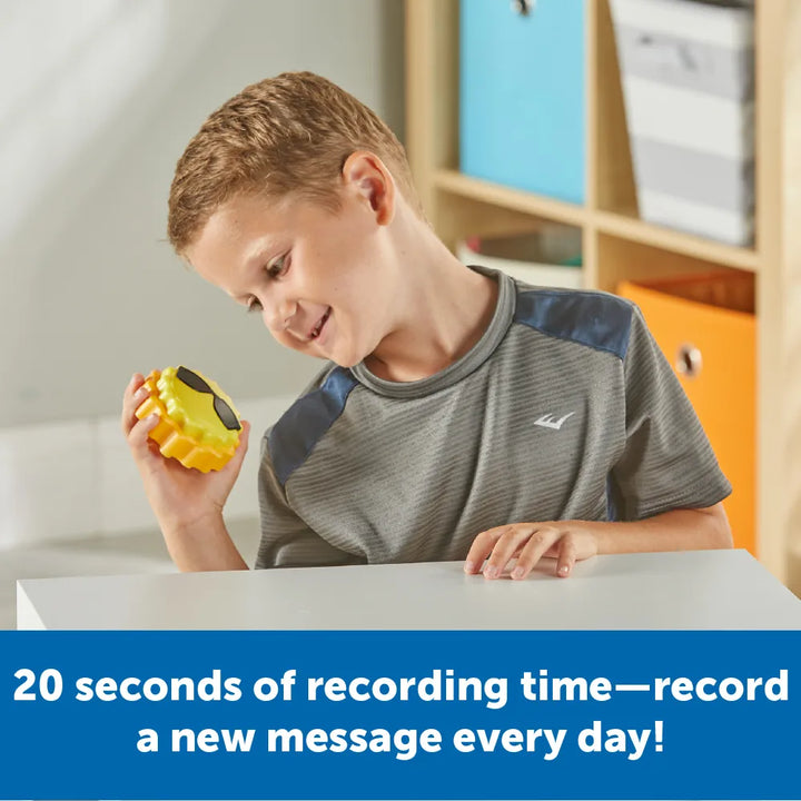 Message Maker Recordable Button- Sun
