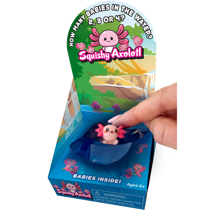 Zorbitz Squishy Axolotl w/Babies Inside