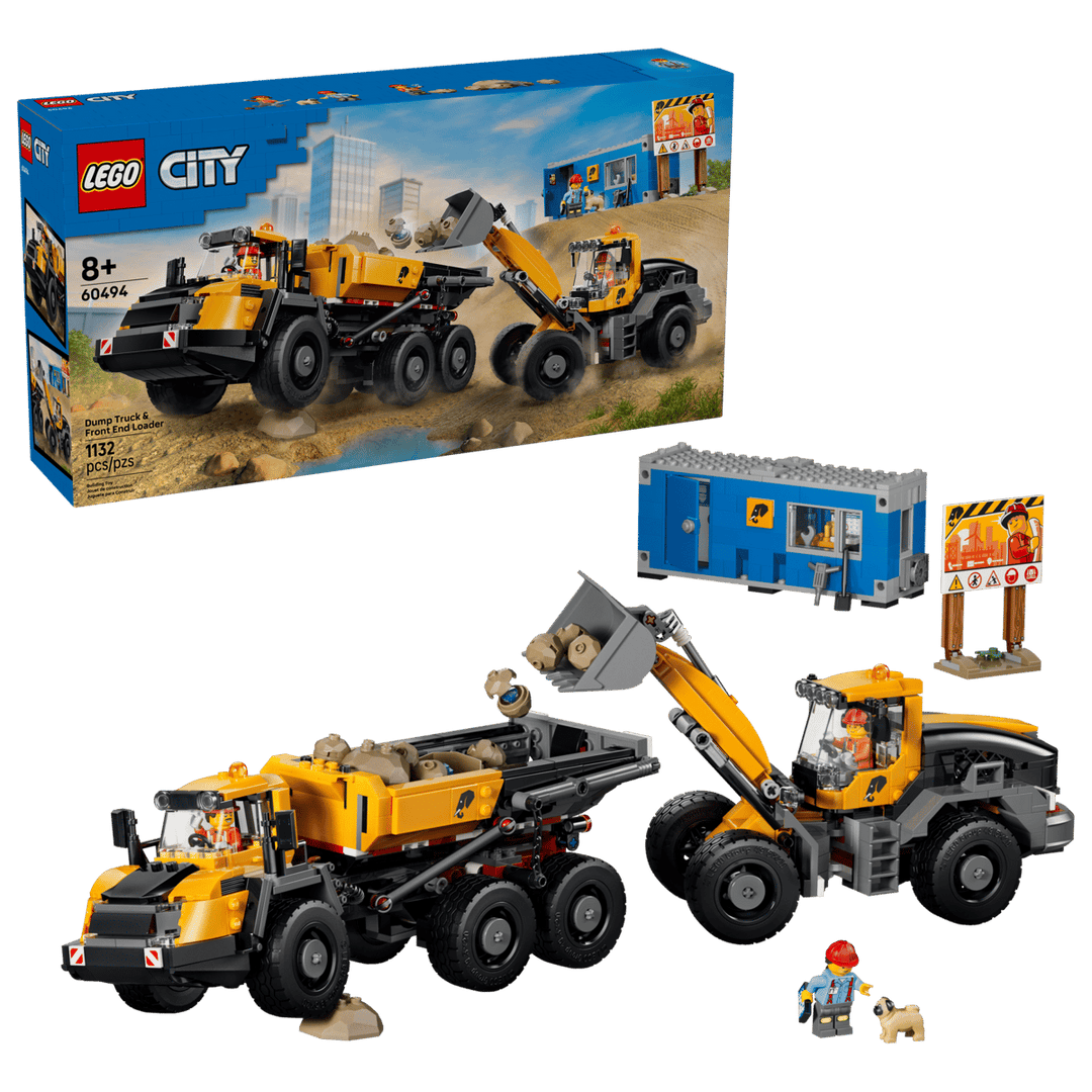 LEGO® City Dump Truck &amp; Front End Loader