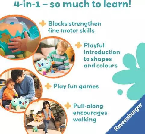 Ravensburger 4-in-1 Colour and Shape Sorter Chameleon