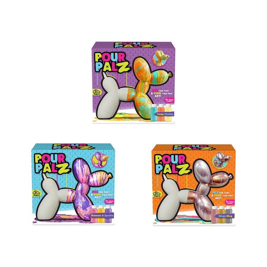 Pour Palz - Paint Balloon Dog Assortment