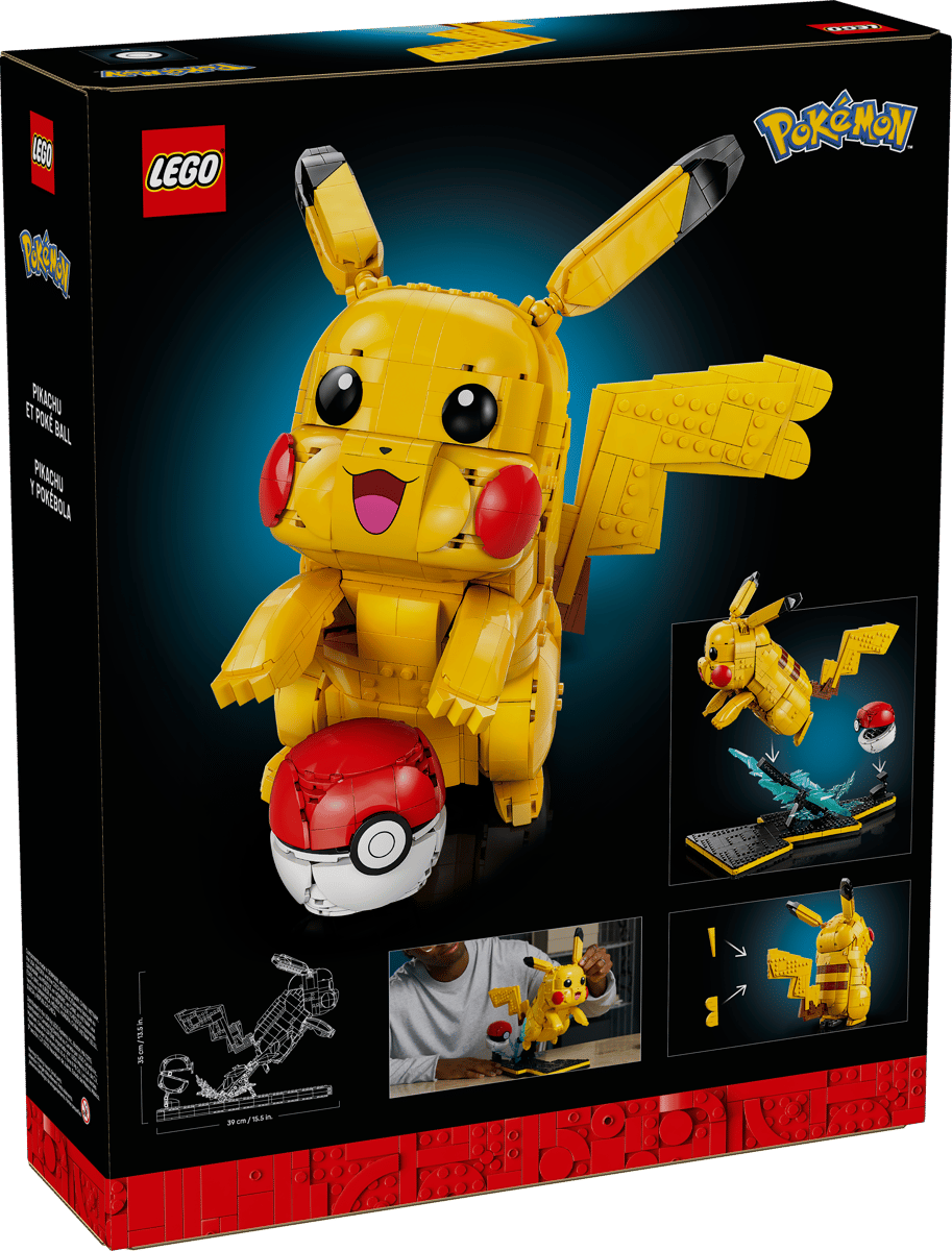 Lego® Pokémon Pikachu and Poké Ball