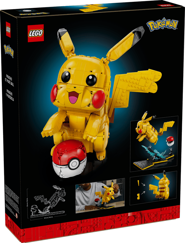 Lego® Pokémon Pikachu and Poké Ball
