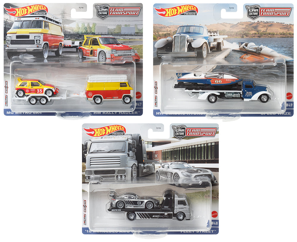 Equpos Hot Wheels Transport Truck - Random Assorted Model Vehicle - View #6
