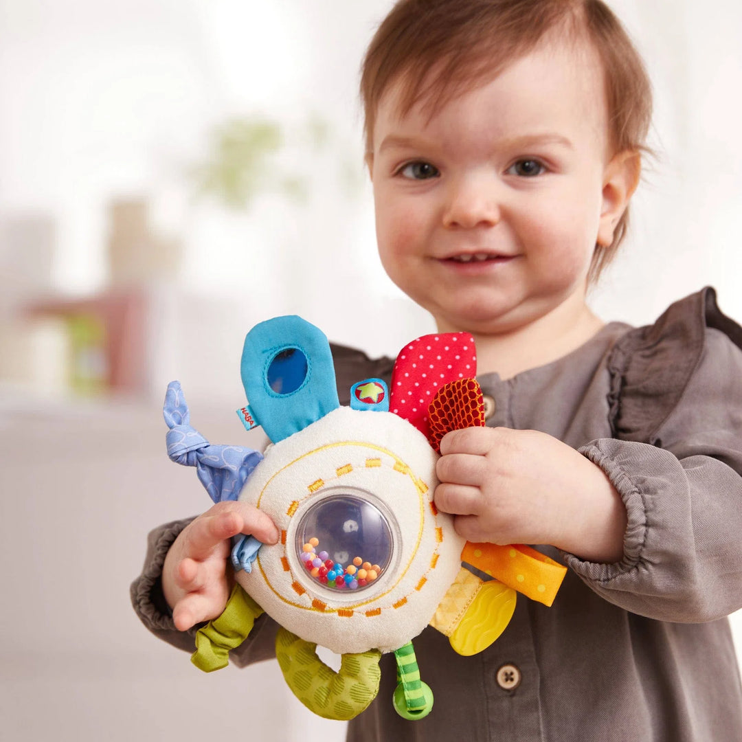 Cuddly Rainbow Round Teether