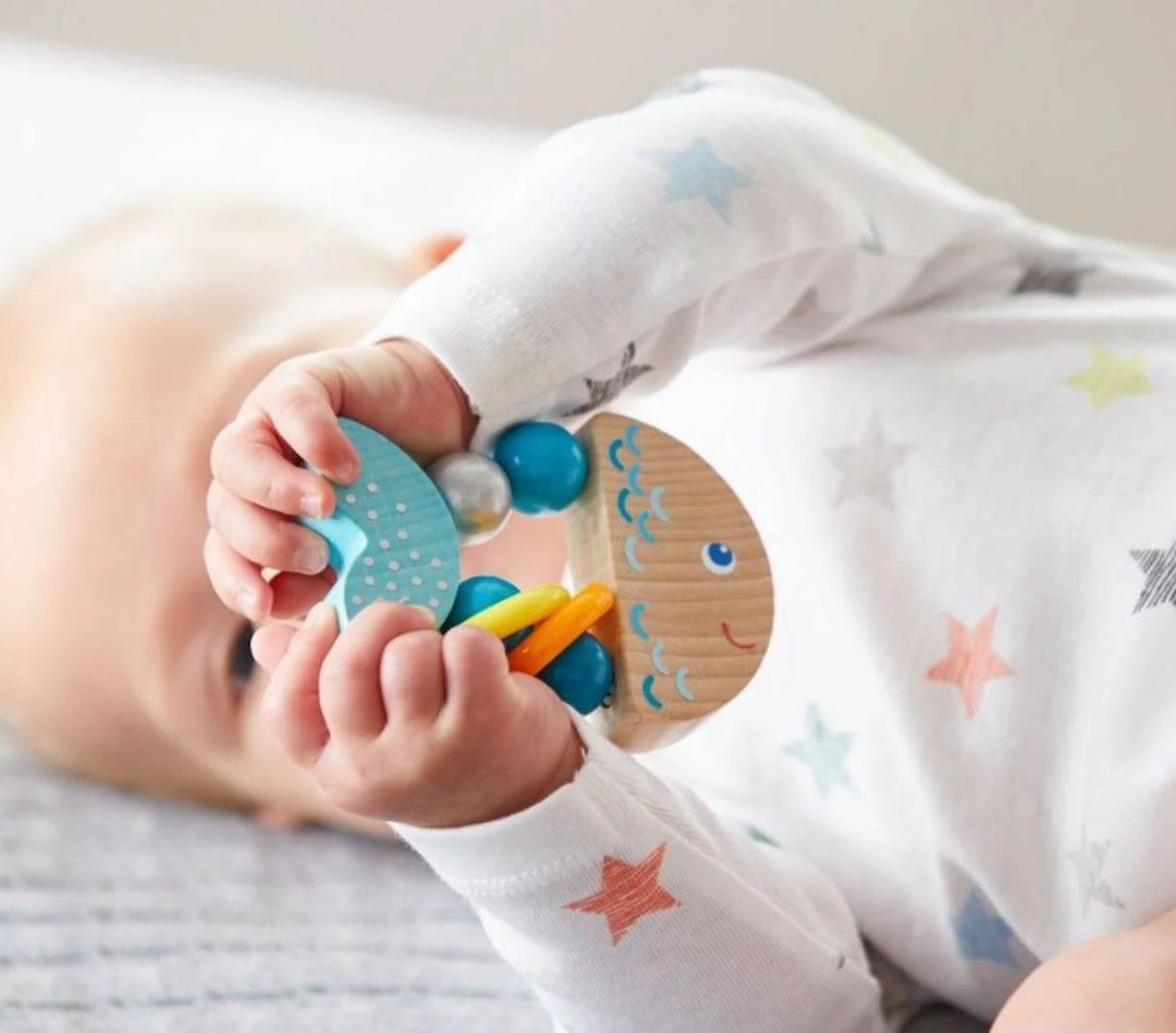 Rattlefish Wooden Rattle