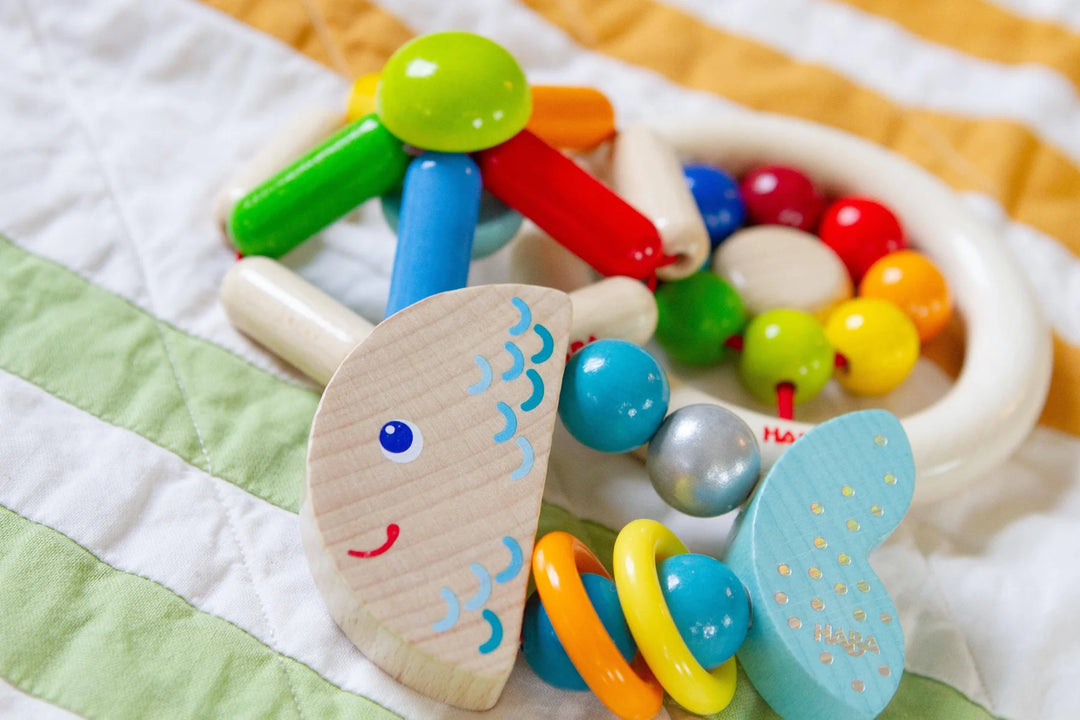 Rattlefish Wooden Rattle