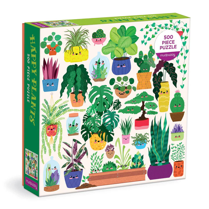 Happy Plants 500pc Family Jigsaw Puzzle
