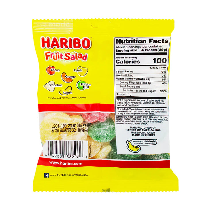Haribo Fruit Salad 175g Bag