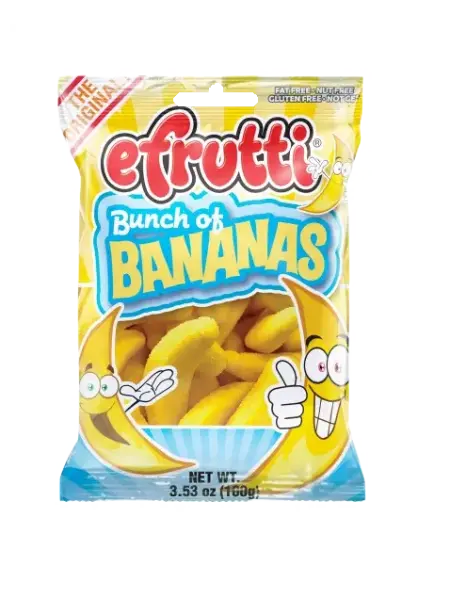 Efrutti Gummi Bunch Of Bananas