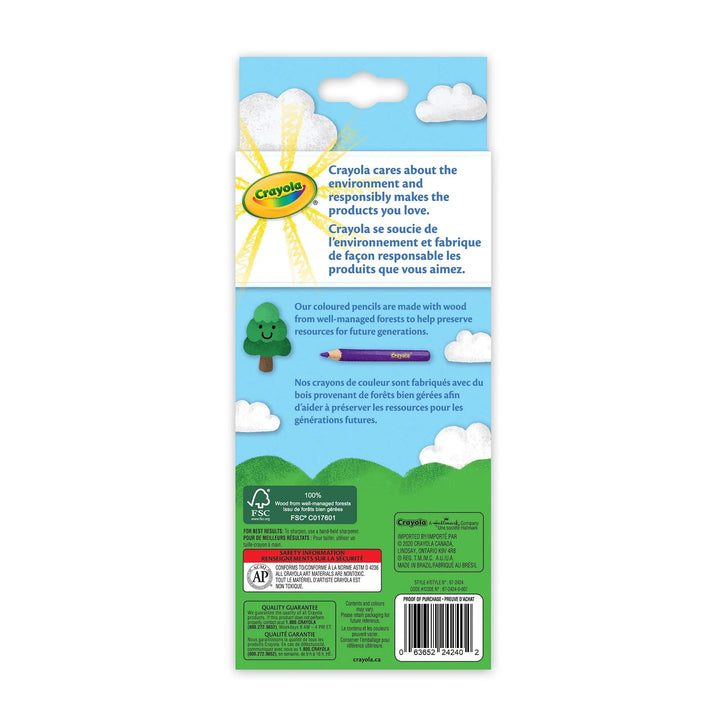 Crayola Erasable Coloured Pencils 24ct