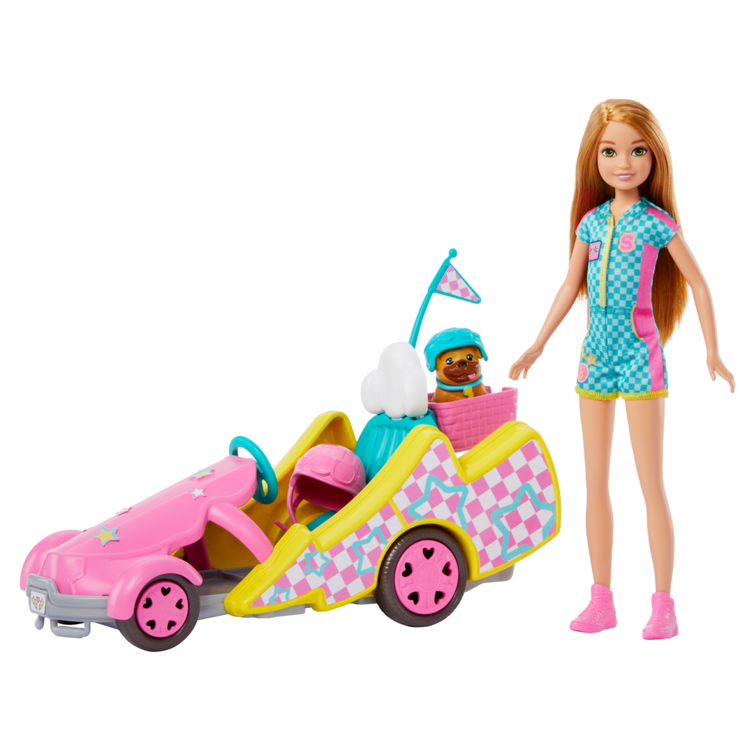 Barbie Stacie To The Rescue Go-Cart Playset