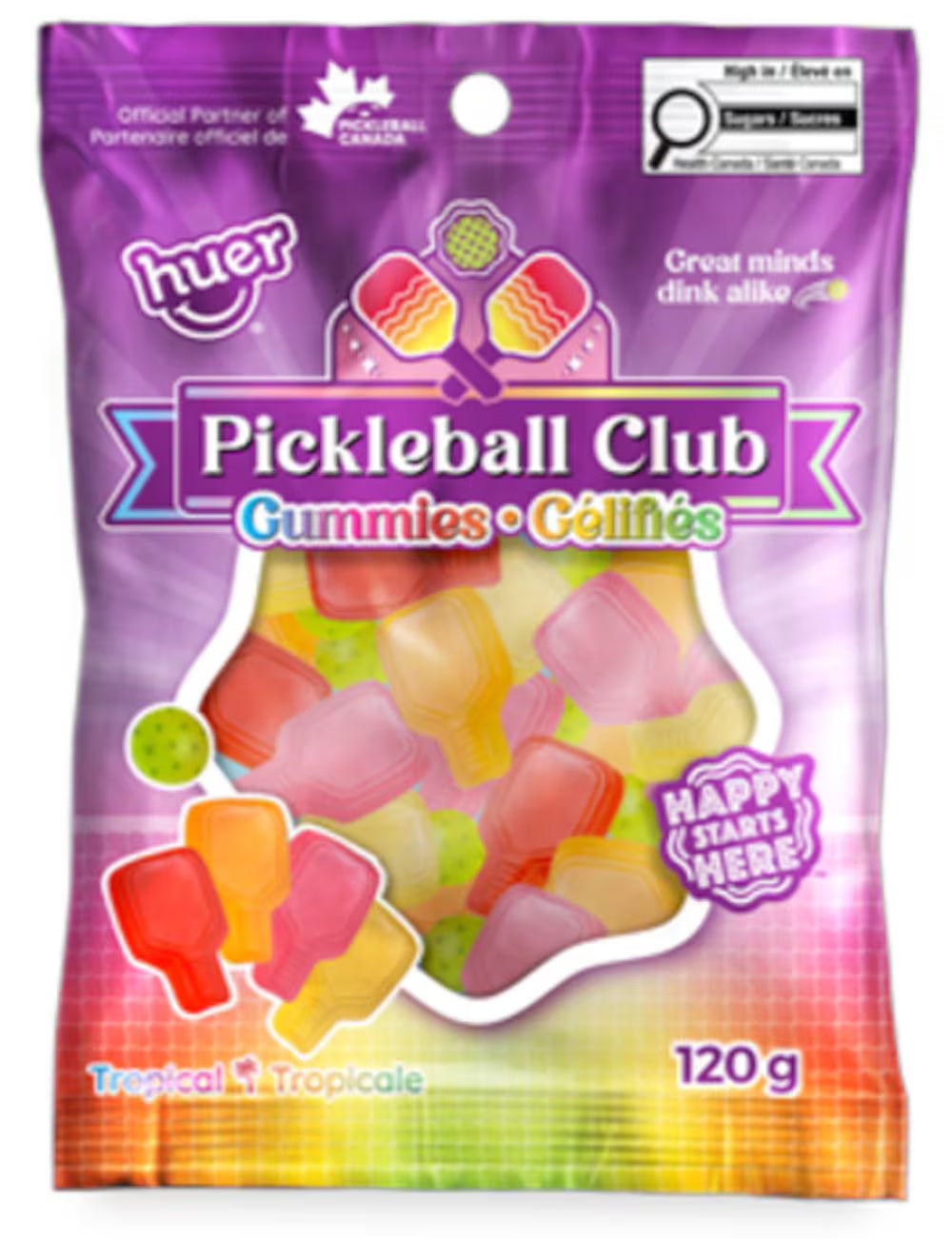 Huer Pickleball Club Gummies 120g