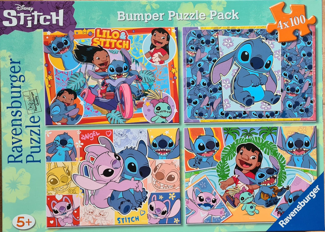 Ravensburger Disney Stitch 4 x 100 Pc Puzzle