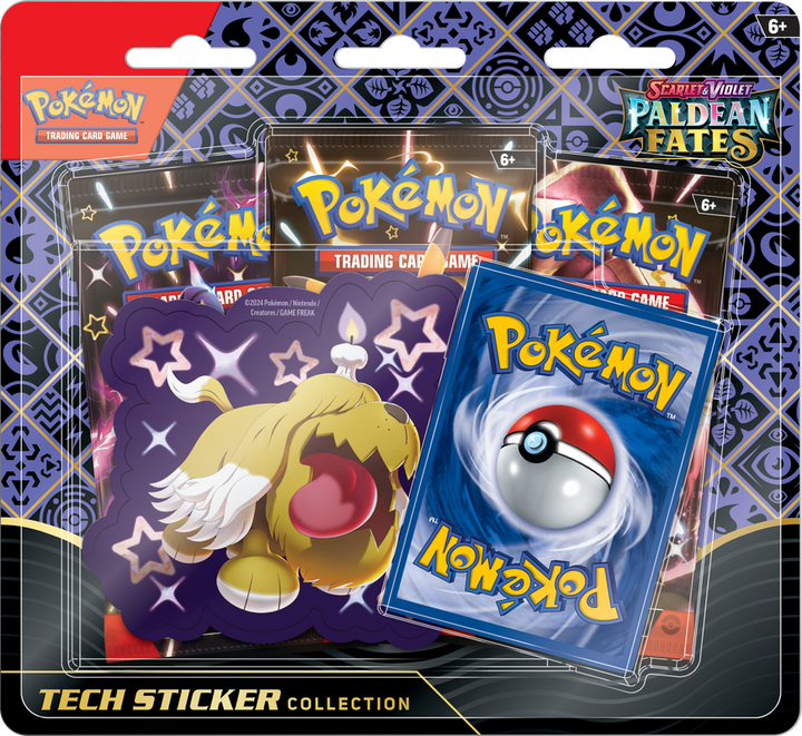 Pokemon SV045 Paldean Fates Tech Sticker Collection