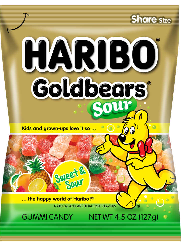 Haribo Goldbears Sour Gummies